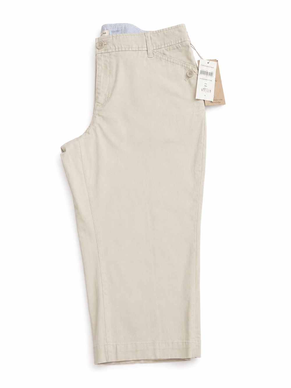 NWT-Coldwater Creek Women's Cropped Capri Pants-Size 16 - Picture 2 of 8